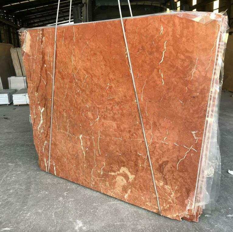 Rojo Alicante marble slabs