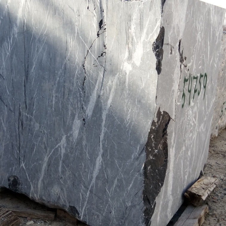 Nero Marquina marble blocks