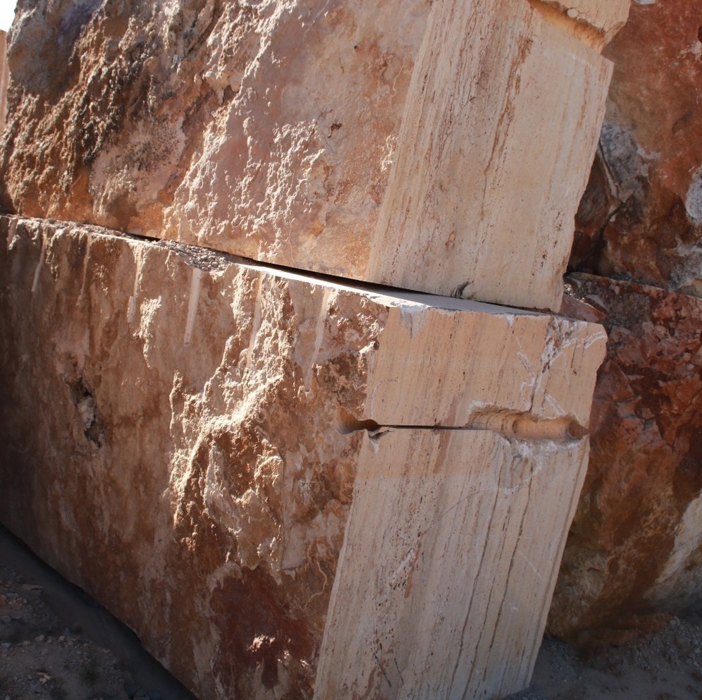 Travertine Gold blocks