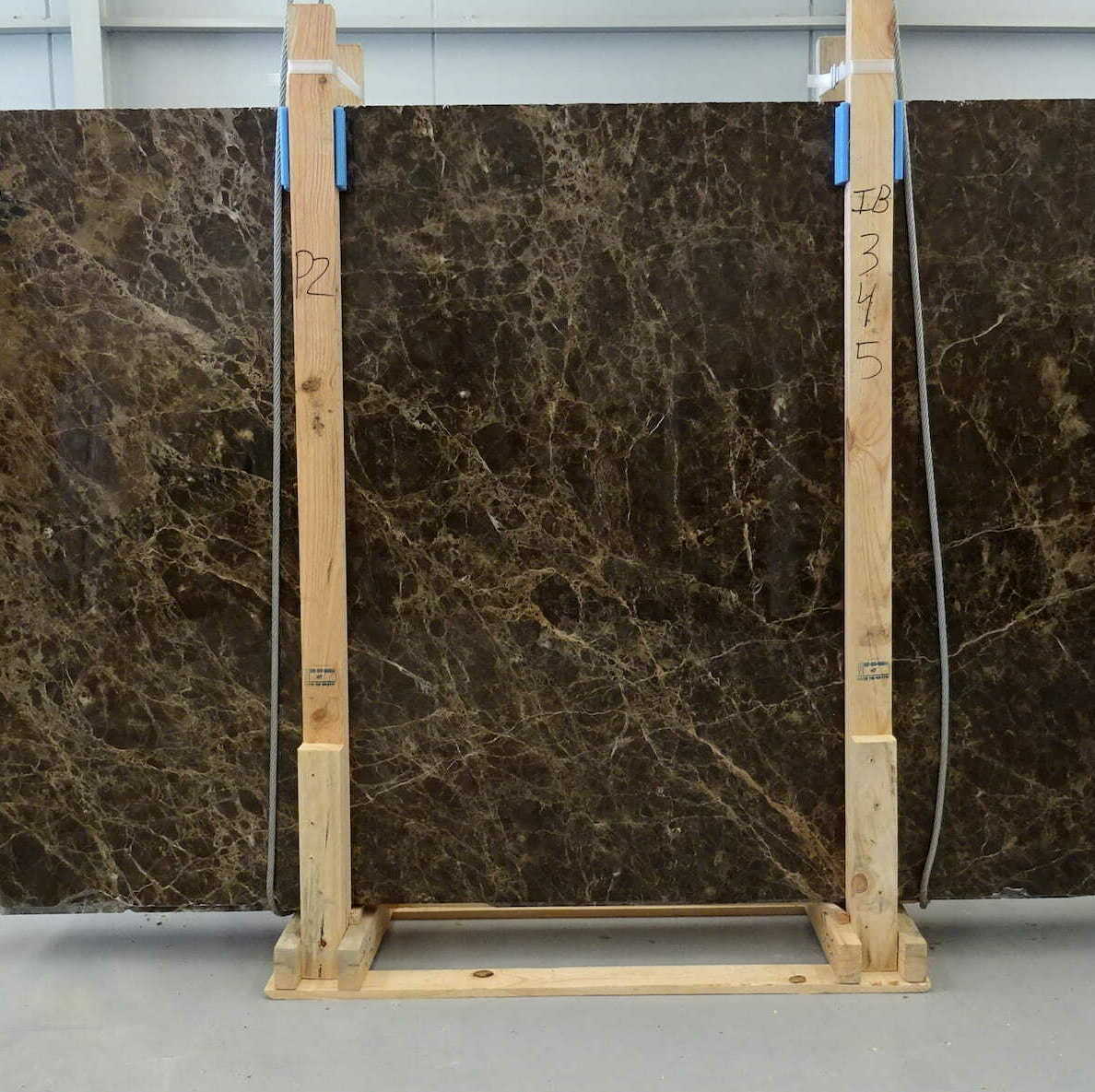 Dark Emperador marble