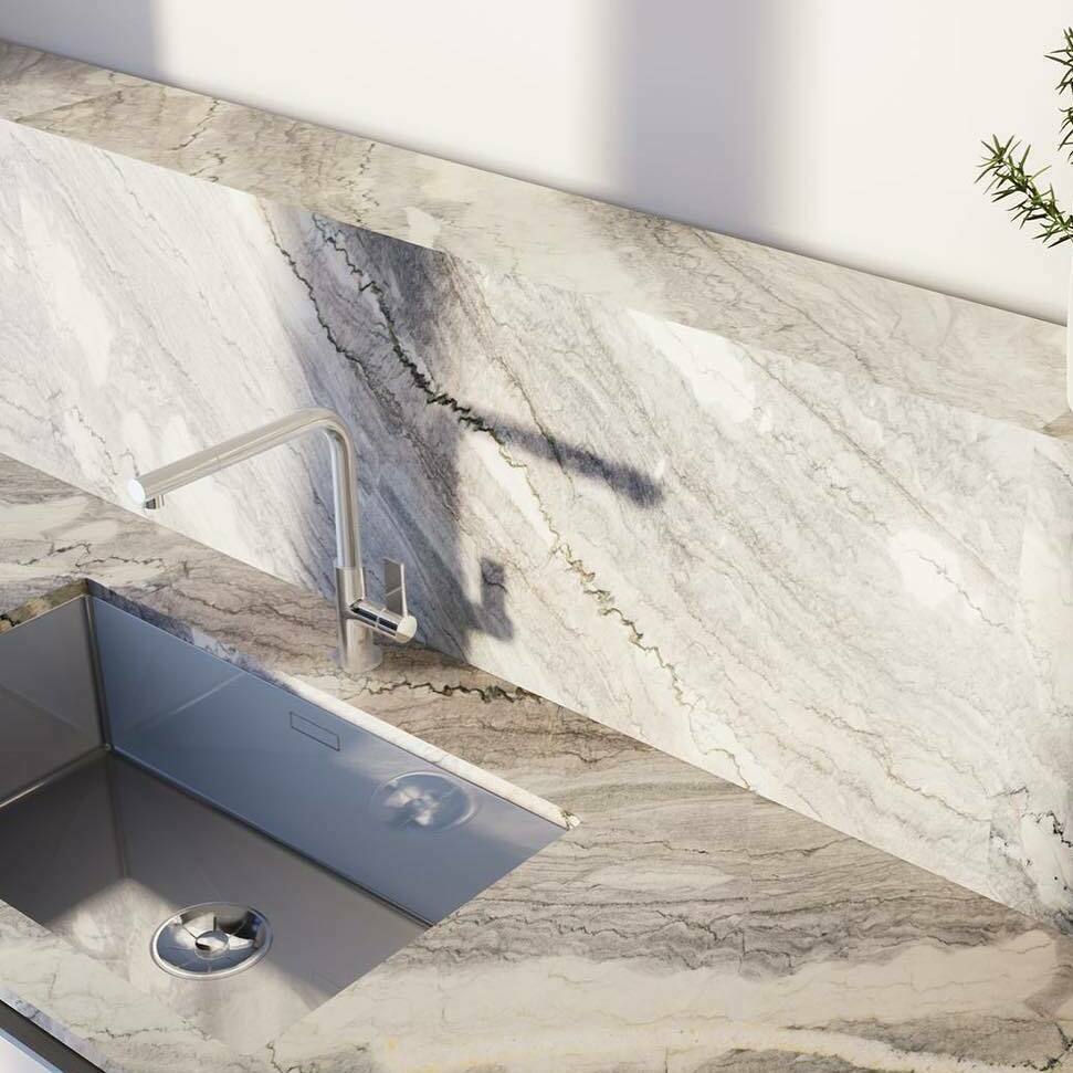 Nuvolato Quarzite countertop