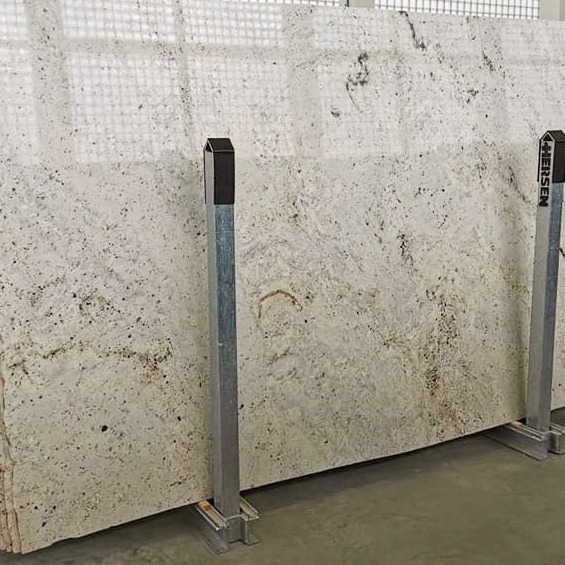 Zambezia white granite slabs