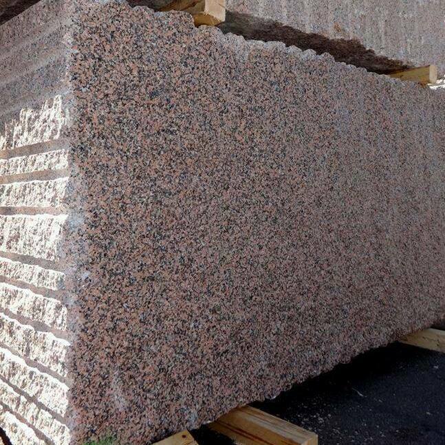 Rosa Porrino granite blocks