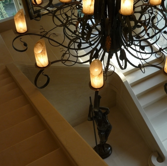 interior projects from Bateig natural stone