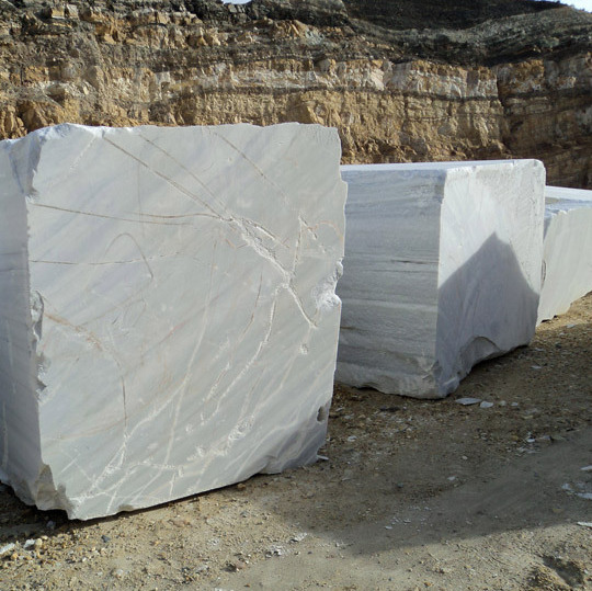 Blanco Macael marble blocks