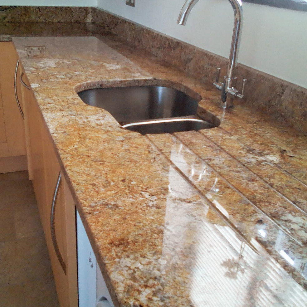 Staccato granite countertop
