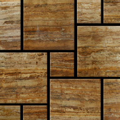 Travertine Gold tiles