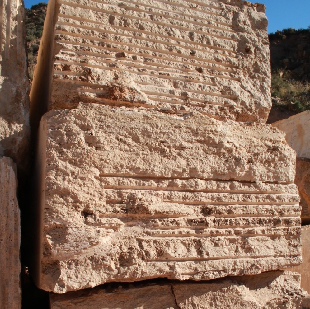 Travertine Gold blocks
