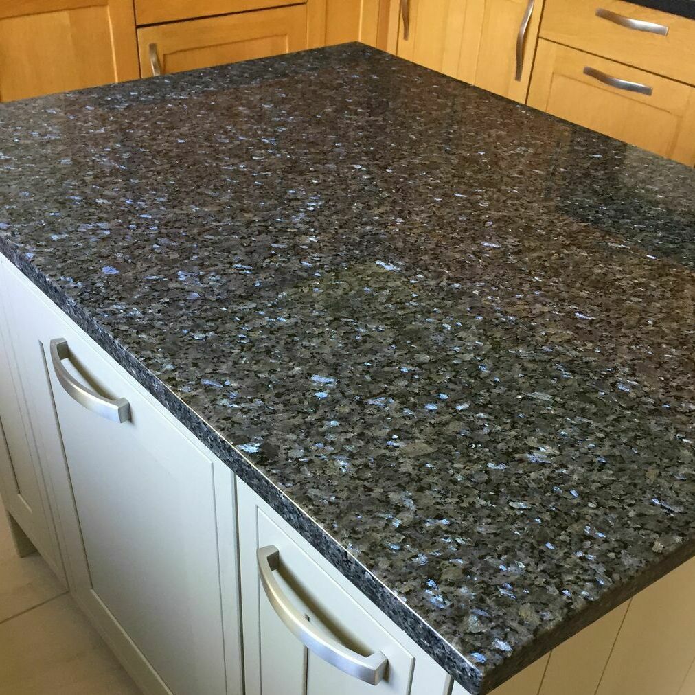 Marina Blue Star (Blue Pearl) granite