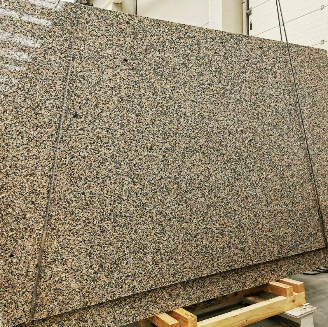 Crema Julia granite slabs