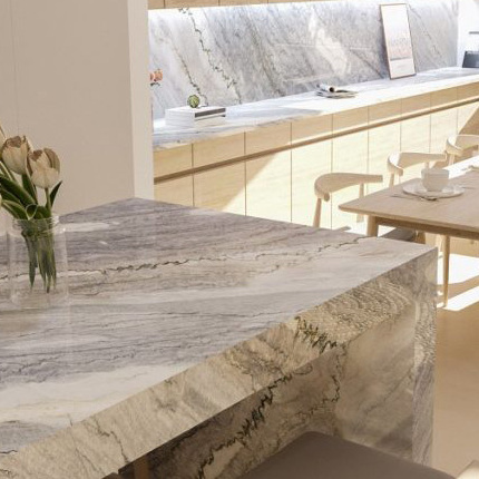 Nuvolato Quarzite countertop