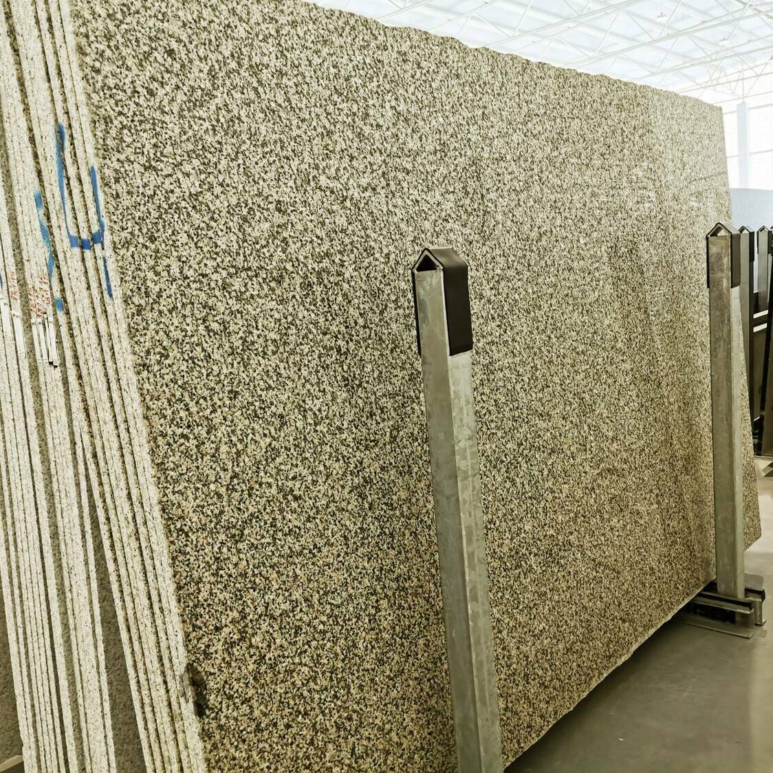 Blanco Canela granite slabs