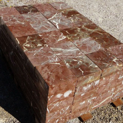 Rojo Cehegin marble tiles