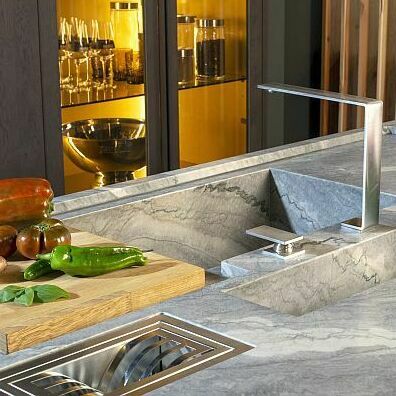 Nuvolato Quarzite countertop