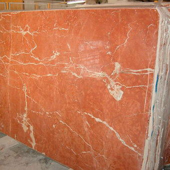 Rojo Alicante marble slabs